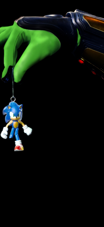 Doctor Eggman, Sonic the Hedgehog 3, Black background, AMOLED, 5K, 2024 Movies