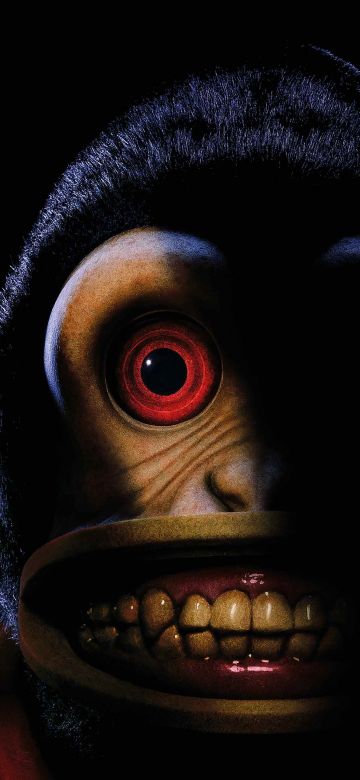 The Monkey, 2025 Movies, Black background, 5K, Horror Movies