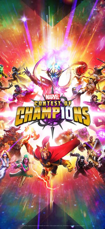 MARVEL Contest of Champions, 10th Anniversary, Key Art, 2025 Games, Android games, iOS Games