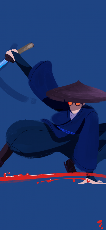 Blue Eye Samurai, Mizu, Minimal art