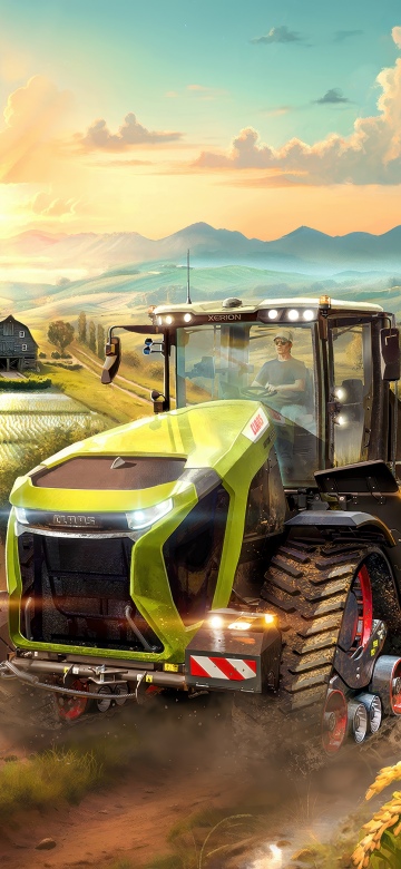 Farming Simulator 25, Key Art, 5K, Video Game