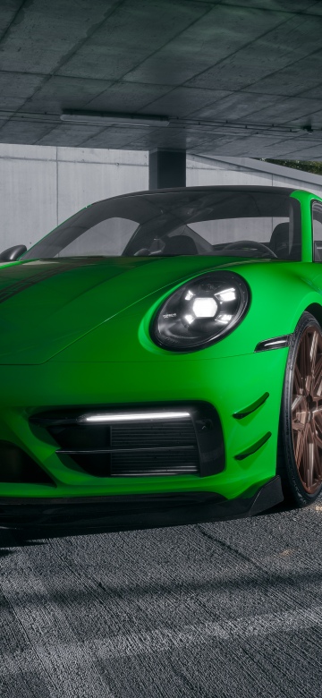 Green, Porsche 911 Carrera T, Luxury sports cars, Supercars, 5K, 8K