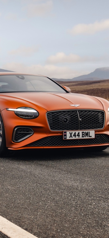 Bentley Continental GT Speed, Orange Flame Satin, First Edition, 5K, 8K