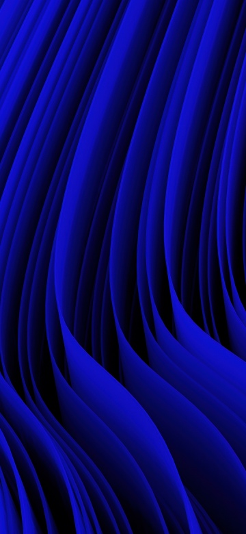 Blue abstract, Layers, 5K, 3D Render, Geometric, Abstract art