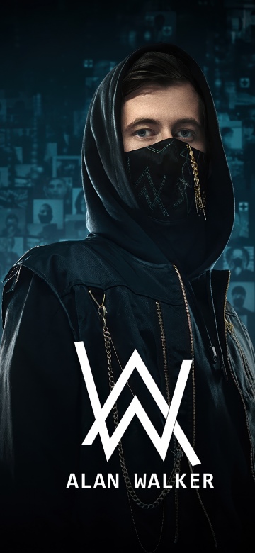 Alan Walker 5K, Dark background