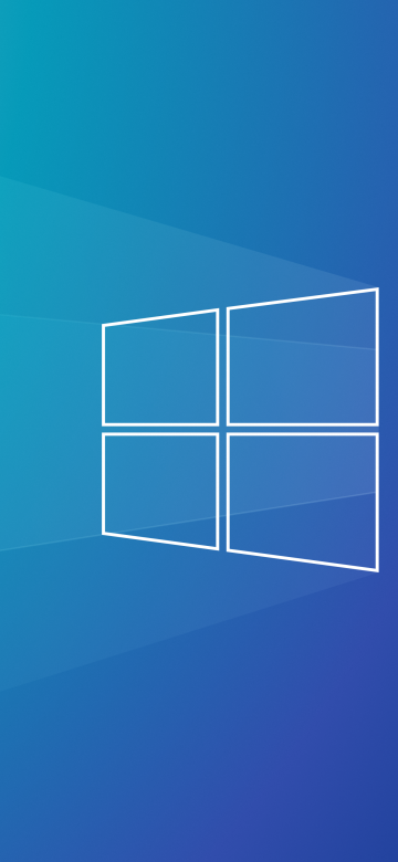 Windows 10, Gradient background, 5K, Simple