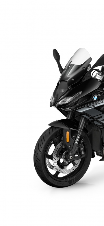 BMW R 1300 RS Triple Black, 2025, 5K, White background, Sports bikes