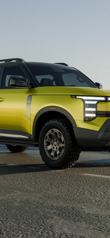 Nissan Frontier Pro Plug-in Hybrid, 2025, 8K, 5K, Electric SUV