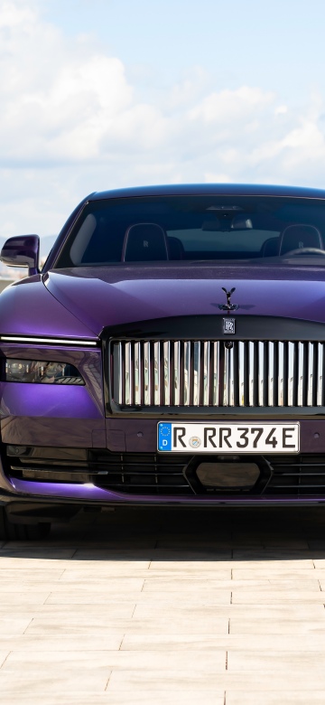 Rolls-Royce Black Badge Spectre, Vapour Violet, 5K, 8K