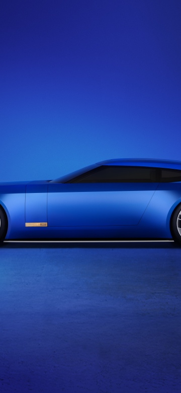 Jaguar Type 00, French Ultramarine, Concept cars, 5K, 8K, Blue aesthetic
