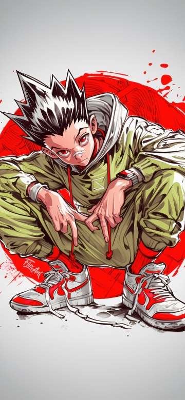 Gon Freecss, AI art, Hunter, 5K