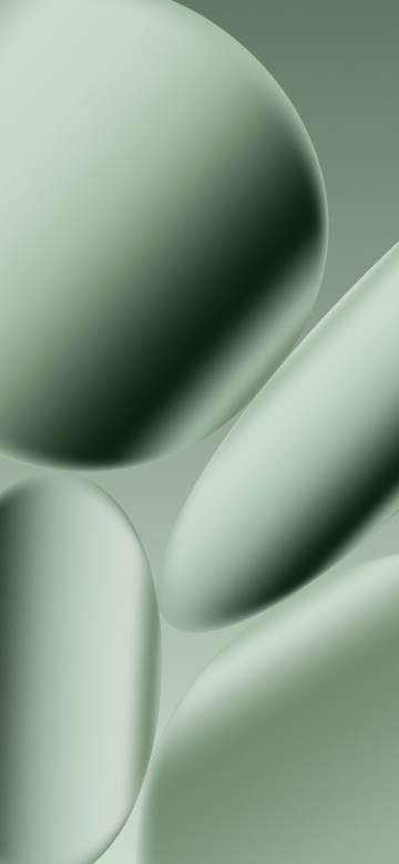 Google Pixel 10 Pro XL, Green light wallpaper