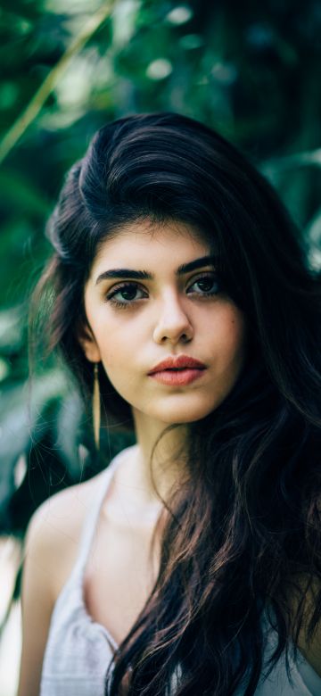 Sanjana Sanghi, Closeup, Dil Bechara actress, Beautiful actress, Bollywood actress, Indian actress