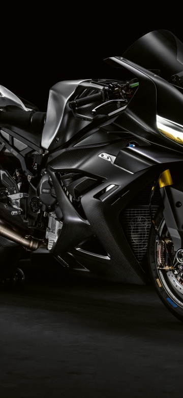 BMW Motorrad Concept RR, Dark aesthetic, 2026, 5K, 8K, Dark background