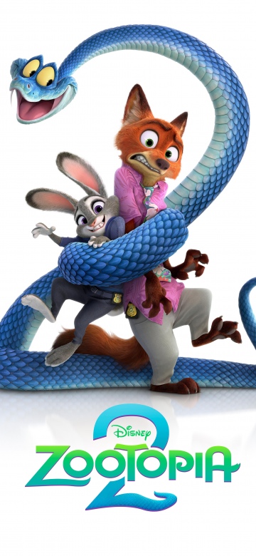 Zootopia 2, 8K, 2025 Movies, White background, Walt Disney Animation, 5K