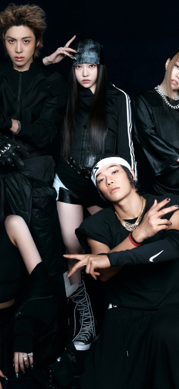 ALLDAY PROJECT, K-pop group, 5K, Dark background