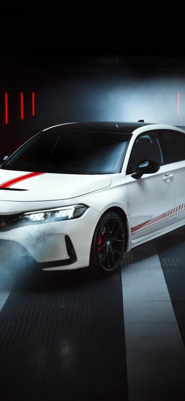 Honda Civic Type R Ultimate Edition, 2025, 5K, 8K, Honda Civic Type R, Dark background