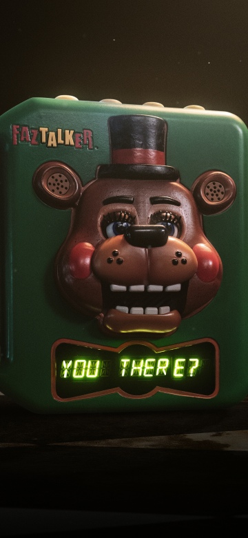Five Nights at Freddy's 2, Poster, 5K, Dark background, FNAF, Freddy Fazbear, Retro
