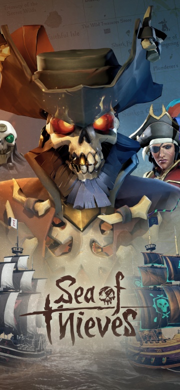 Sea of Thieves, Key Art, PC Games, Xbox One, Xbox Series X and Series S, 5K