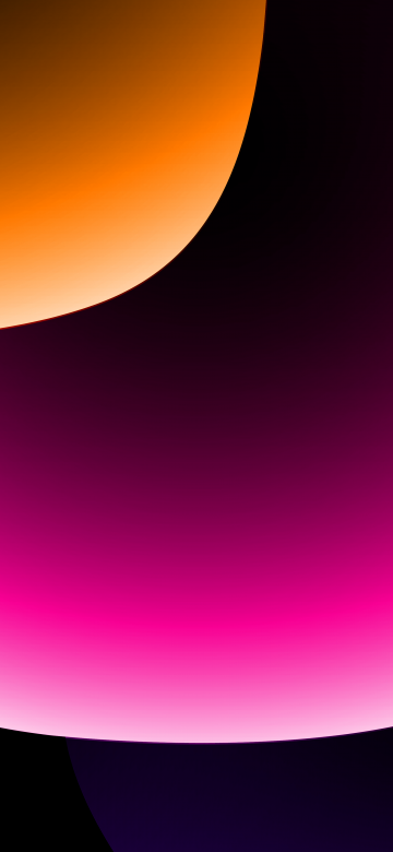 Gradient shapes, 8K, Vibrant, Colorful gradients, 5K, Black background