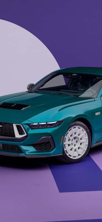 Ford Mustang GT FX Package, 2026, 5K, Sports cars, Purple aesthetic