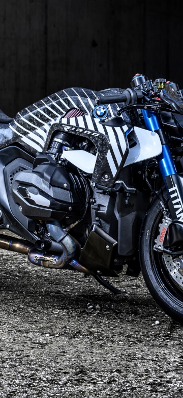 BMW R 1300 R Titan, 2025, 5K, 8K, Custom motorcycle, Urban, Graffiti