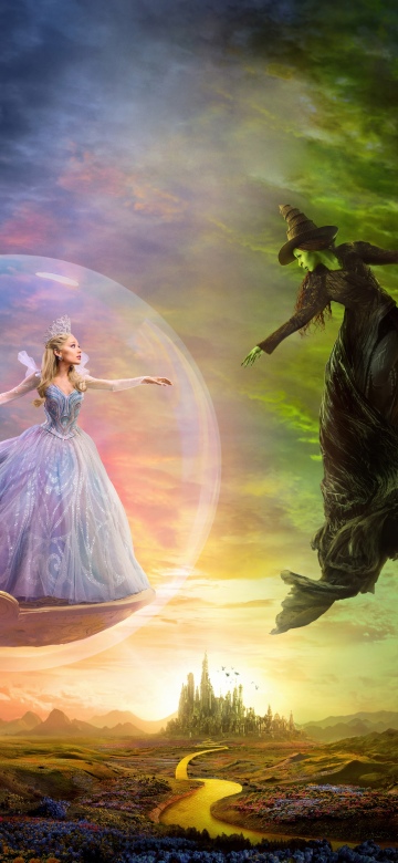 Wicked: For Good, Poster, 5K, 2025 Movies, Ariana Grande, Cynthia Erivo