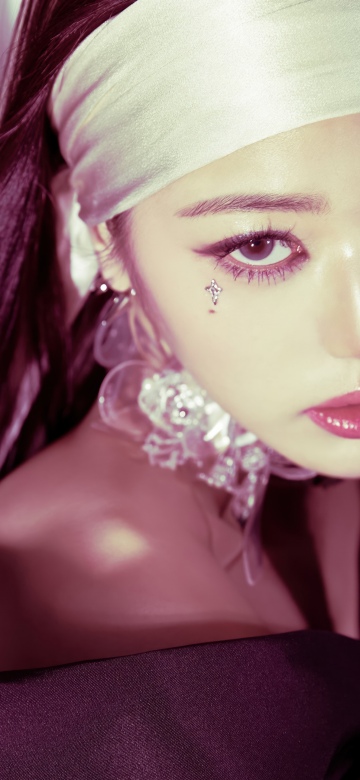 Jang Wonyoung - Accendio, IVE (K-pop), 5K, Monochromatic, Pink aesthetic