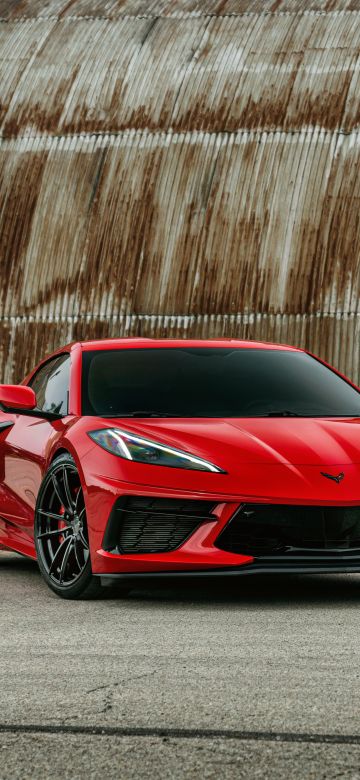 Chevrolet Corvette, Red cars, 5K