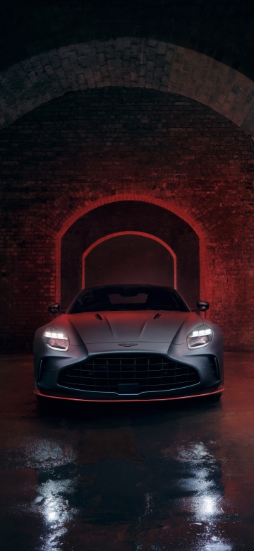 Aston Martin Vantage S, 8K, 2025, 5K, Dark background