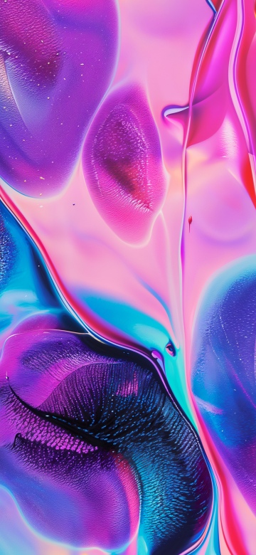 Holographic, Liquid art