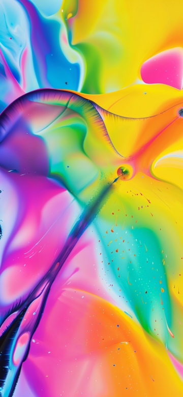 Vibrant, Liquid art