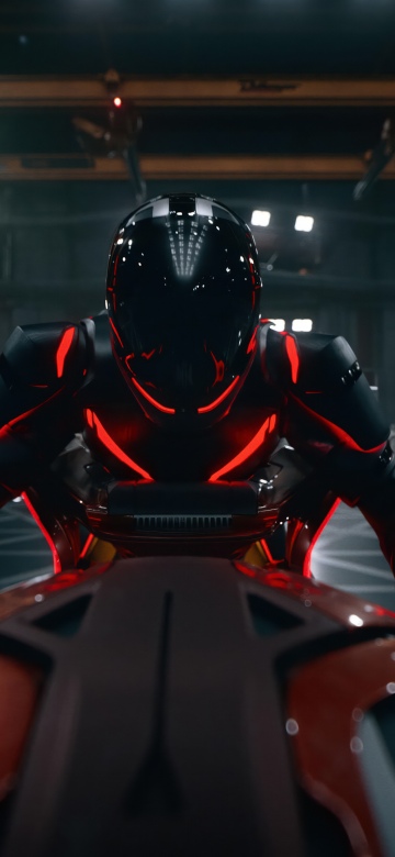 Tron: Ares, AI Soldier, 2025 Movies, 5K, Futuristic
