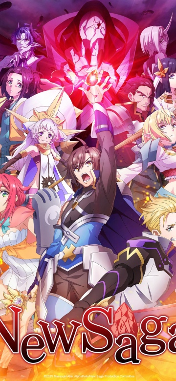 New Saga, Anime series, 5K, Anime poster, 5K