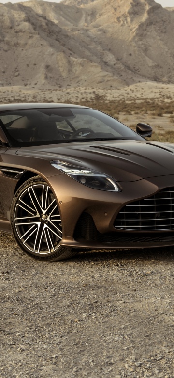 Aston Martin DB12, Desert, 8K, Sports cars, 5K