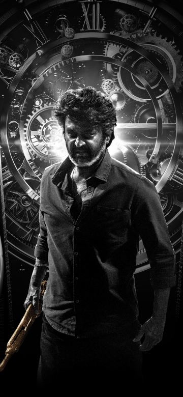 Coolie, Rajinikanth, Indian movies, Black and White, 5K, 8K
