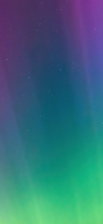 Colorful, Aurora Borealis, Night sky, Stars in sky, Gradient background, 5K