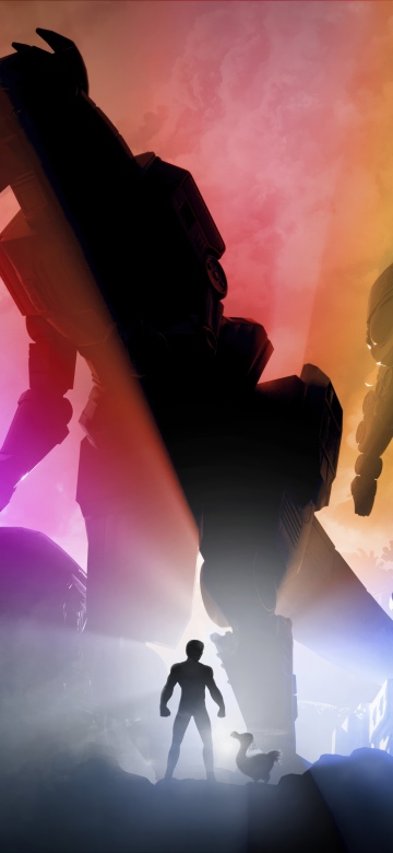Ark: Survival Ascended, Power Rangers, 5K, Colorful