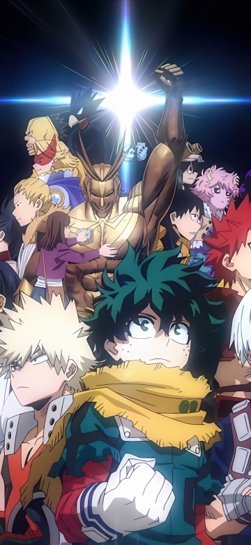 My Hero Academia, Dark background
