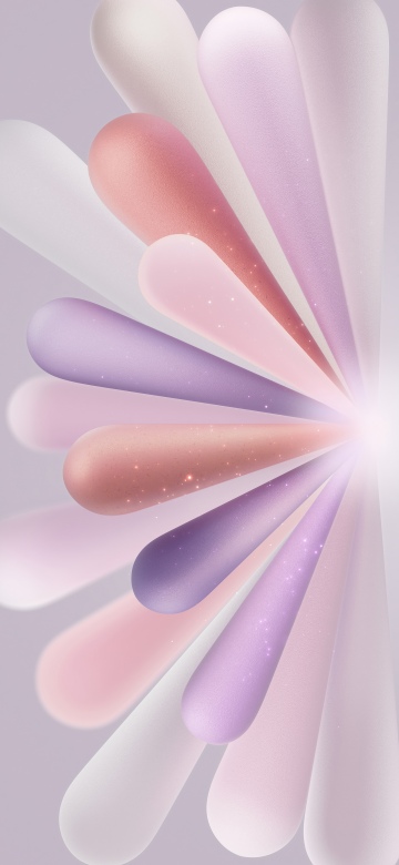 Pastel colors, Abstract design