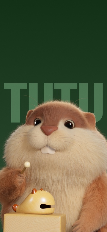 Beaver, Cute cartoon