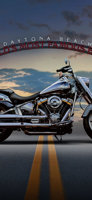 Harley-Davidson Fat Boy, Daytona Beach