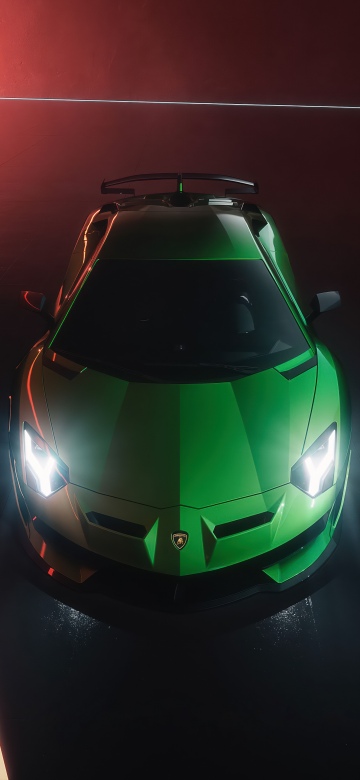 Lamborghini Aventador SVJ, CGI