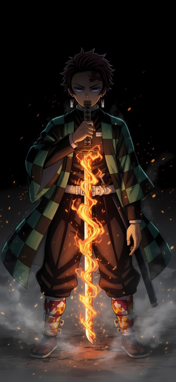 Tanjiro Kamado, Fire effect