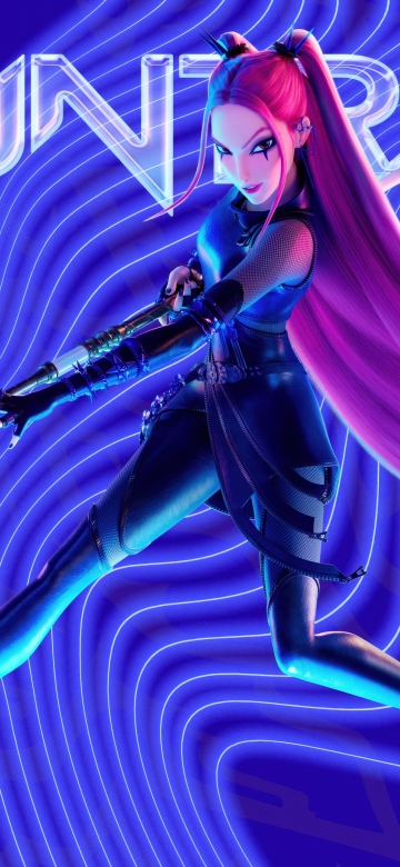 Mira (Huntrix), Blue aesthetic