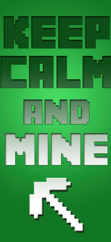 Keep Calm and Mine, Minecraft