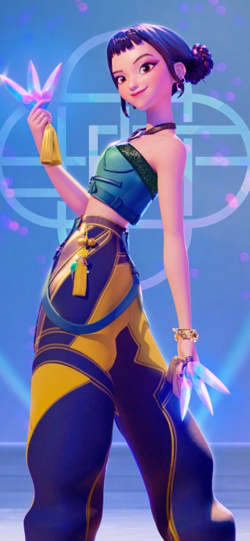Zoey (Huntrix) iPhone wallpaper