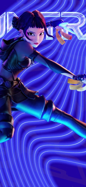 Zoey (Huntrix), Blue aesthetic
