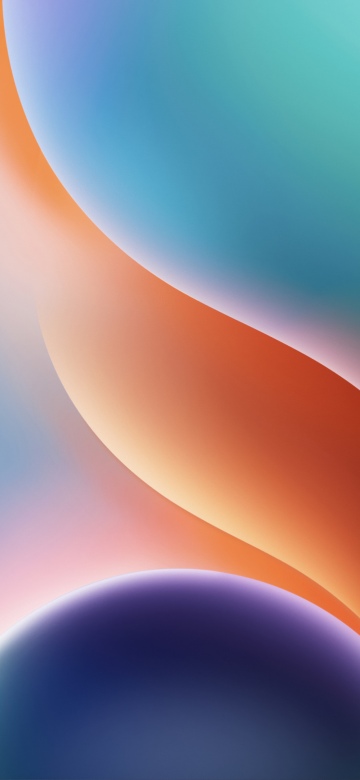Colorful abstract, Curves