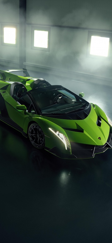 Lamborghini Veneno Roadster, 8K